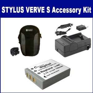  Olympus Stylus Verve S Digital Camera Accessory Kit 