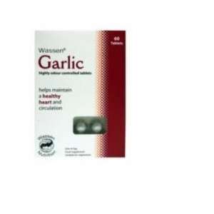  Wassen Garlic One A Day   60 Tablets Health & Personal 