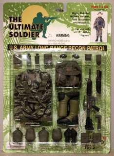   Ultimate Soldier US Army Long Range Recon Uniform Weapon Set 30100 MIB
