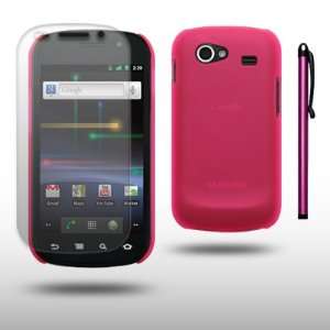   WITH SCREEN PROTECTOR & STYLUS BY CELLAPOD CASES HOT PINK Electronics