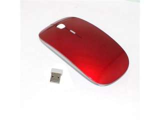 DPI Wireless USB Optical Mouse to Computer Laptop Red