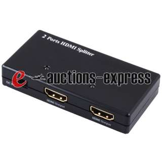 HDMI 1x2 HD 1080p Distribution Amplified Mini Splitter  