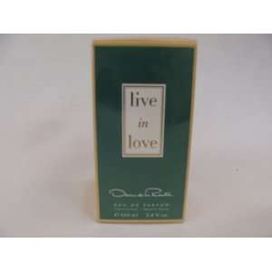   For Her Live In Love by Oscar De La Renta Eau De Parfum Spray 3.4 oz