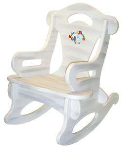 Rocker Rocking Chair   Puzzle, Toy & Furniture Solid Wood New  