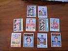1974 TOPPS FOOTBALL LOT OF 10 CARDS 5 PLAYERS WITH 2 DI