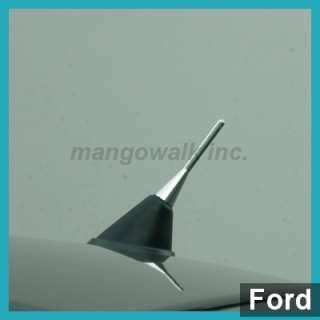 Silver Short Stubby Antenna Mast fit most Ford  