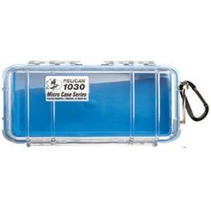  PELICAN 1030 MICRO CASE BLUE WITH CLEAR LID Electronics