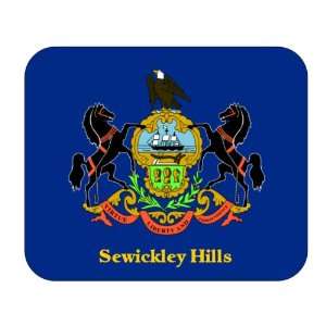   Flag   Sewickley Hills, Pennsylvania (PA) Mouse Pad 