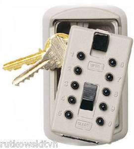 001004 GE Slimline Push Button Lock Box Key Safe  