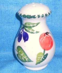 CERAMICA HAND PAINTED SALT SHAKER MADE IN ITALY  