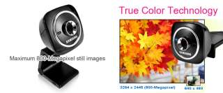Genuine Samsung USB HD Web CAM Camera SPC A800M 8.0 Mega Pixel / SKYPE 