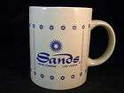 Vintage Blue Print Sands Hotel Casino Advertising Las Vegas Coffee Mug 