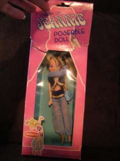 Dream of Jeannie Poseable vintage doll REMCO 1977  