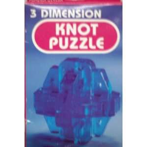    3 Dimensional Knot Puzzle   12 Piece 3D Puzzle Toys & Games