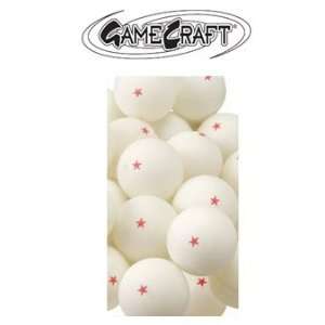 Price/EA)Gamecraft Recreational Ping Pong Balls Box of 144 1 Star 