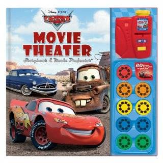 Disney Pixar Cars Movie Theater Storybook & Movie Projector by Cynthia 