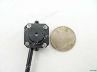 Mini Color CMOS 3.7mm pinhole Spy IR Camera Audio/Mic  
