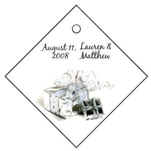  Baby Keepsake Silver Wrapped Gift Boxes Theme Diamond 