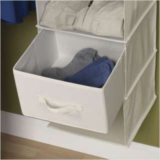 Storage and Organization Drawer for Six Shelf Organizer in Natural 