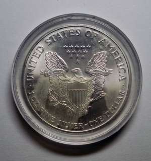 1999 SILVER DOLLAR  AMERICAN EAGLE COLORIZED  