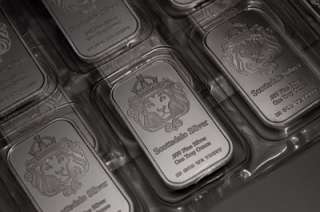 Troy Oz Silver Bar by Scottsdale Silver .999 Pure  