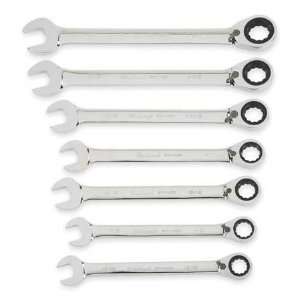   BY PROTO BW 1401 Ratcheting Wrench Set,Combo,In,7Pc