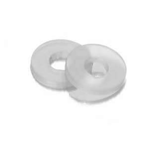 Nylon 6/6 Flat Washer, ANSI, 3/8, 0.406 ID, 1 OD, 0.062 Thick 