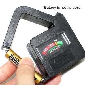   Battery Tester Suitable for AAA, AA, C, D, PP3 and 3R12 Size Batteries