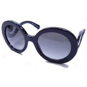 PRADA Sunglasses Baroque Model PR 27NS   Black Frame Color, Gray 