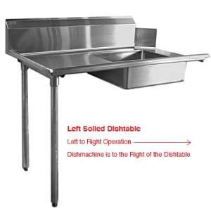  Straight Soiled Dish Table   36 Left of Dishmachine   SSP 