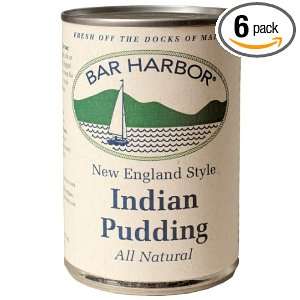 Bar Harbor All Natural Indian Pudding, 15.5 Ounce Cans (Pack of 6)