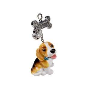  Beagle Handmade Keyring (5cm x 5cm)