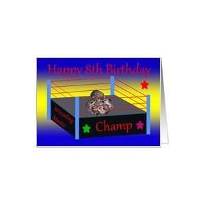 8th Birthday, Raccoons wrestling Card Toys & Games