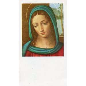 Vintage European Religious Card MARY, no writing 