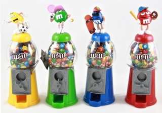 Sports Themed M&M Dispenser soccer tennis skateboard +  