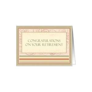   Business Congratulations on Your Retirement Paper Greeting Cards Card