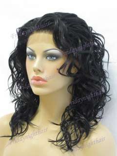 NEW Top Quality Synthetic Lace Front Full wig GLS24 1B/30  