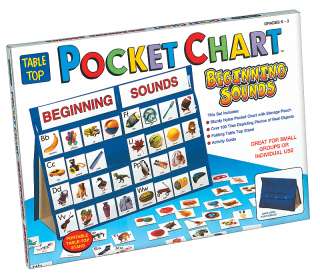 NEW Beginning Sounds Table Top Pocket Chart autism  