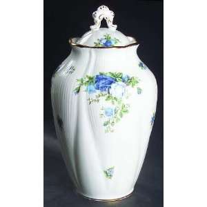  Royal Albert Moonlight Rose Chelsea Vase with Lid, Fine China 