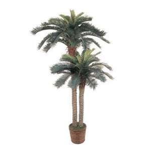   NearlyNatural 5033 Silk Sago Palm Double Potted Tree