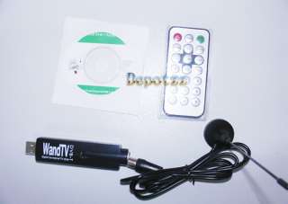 USB TV Tuner Box for PC Notebook Netbook Video Capture  