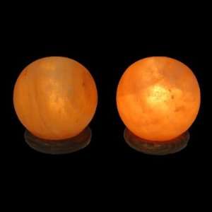  2 Himalayan Salt Lamp Spheres