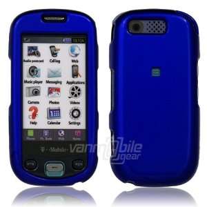    Blue Glossy Hard Case for Samsung Highlight T749 