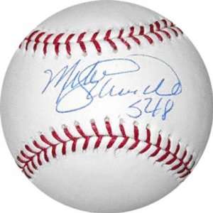  Mike Schmidt Autographed MLB Baseball with 548 HR 