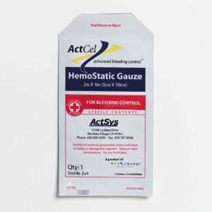  Coreva Health Science ActCel Hemostatic Gauze   2 x 4 