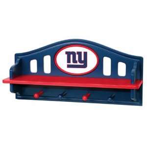  Fan Creations New York Giants Shelf with Pegs