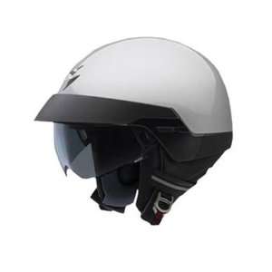  Scorpion EXO 100 Solid Helmet   X Small/Silver Automotive