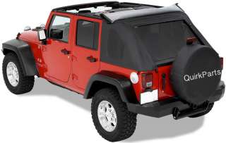 2007 2012 Jeep Wrangler 4 Door Trektop Soft Top by Bestop for Mopar 