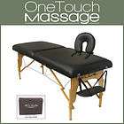 OneTouch Renew Series Portable Massage Table Massage Bed   Black 6Q