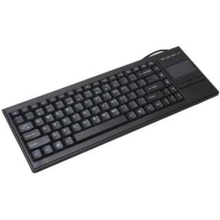 Slim Touchpad Keyboard USB, Compact keyboard with integrated touchpad 